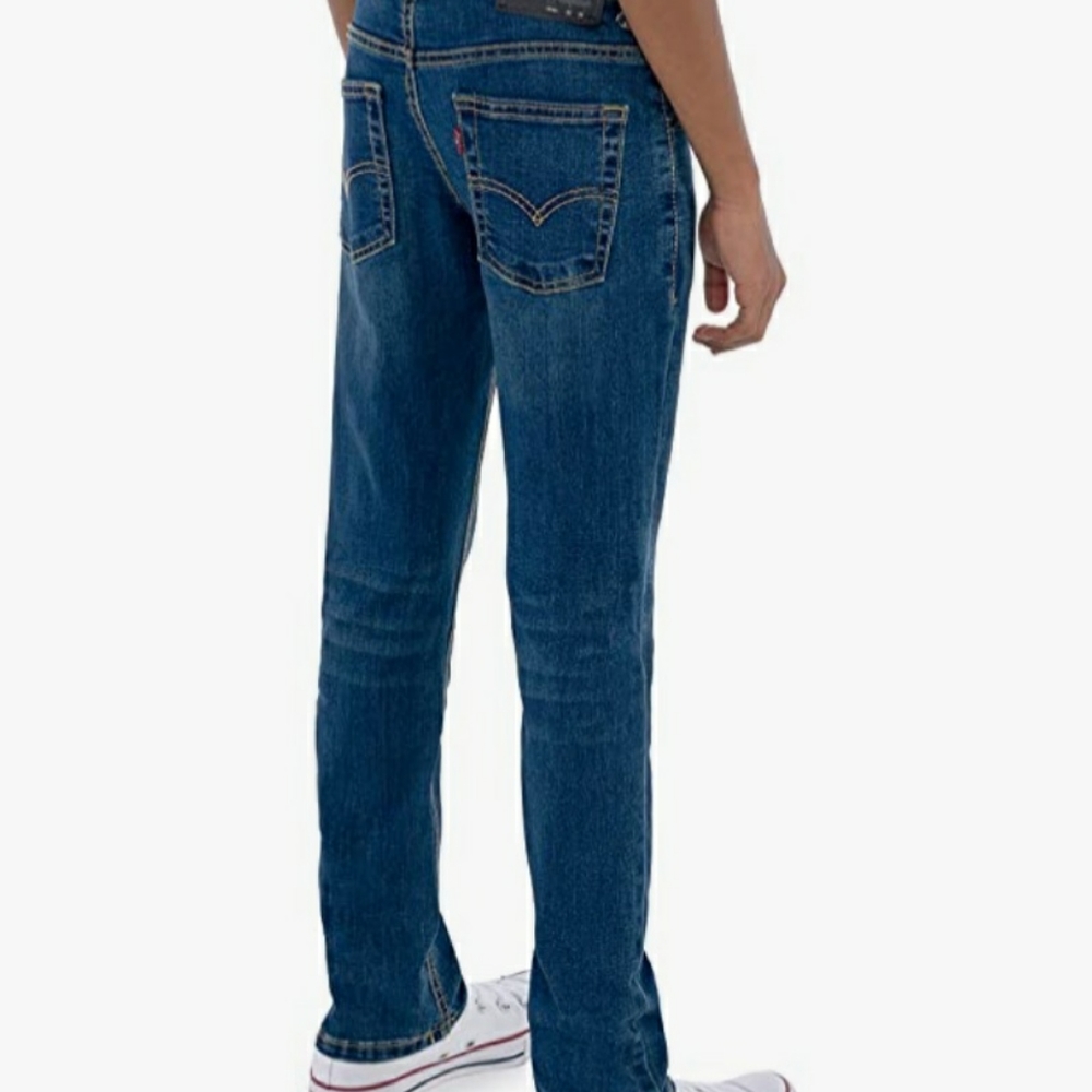 (NEW) Levi's 514 Straight Jeans Fit Size 14 Regular - Picture 4 of 7